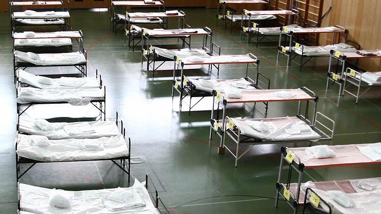 Die Sporthallen am Schulzentrum werden im Spätsommer zur Notunterkunft für die Flüchtlinge. Foto: Lea Schreiber