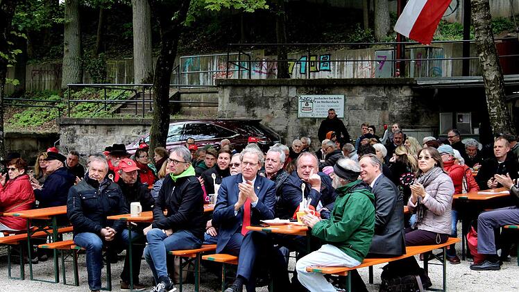 Am 1. Mai war etwas wärmere Kleidung gefragt.Richard Sänger