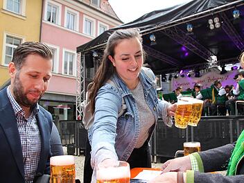 Vom 22. bis 24. Juni wird in Bad Brückenau gefeiert: Das Stadtfest geht in die 37. Runde. Foto: Ulrike Müller