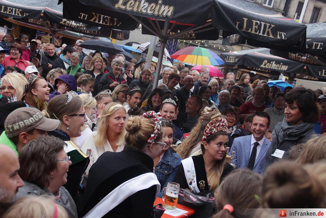 Korbmarkt 2016 in Lichtenfels am Samstag