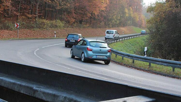Engstelle in der Haarnadelkurve