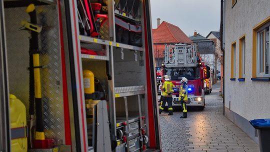 Einsatz in der Vogelstraße Foto: Freiwillige Feuerwehr Forchheim