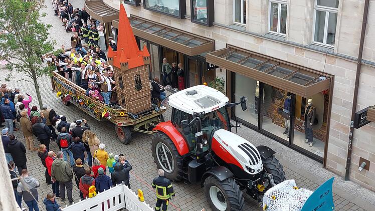 F&uuml;rther Erntedankzug 2024: Die sch&ouml;nsten Bilder