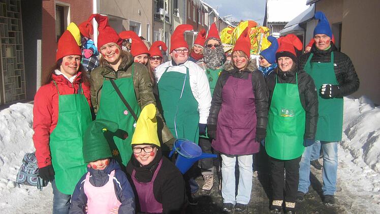 Faschingsumzug in Teuschnitz. Foto: Paul Hader