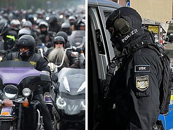 USK-Einsatz bei Bikertreffen in Nürnberg