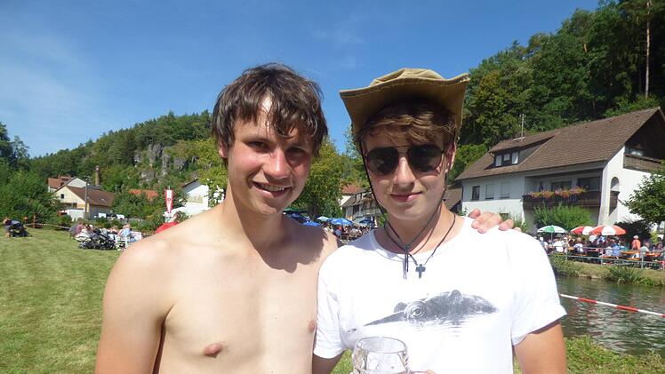 Marlon und Elias haben "alles gegeben". Foto: Thomas Weichert