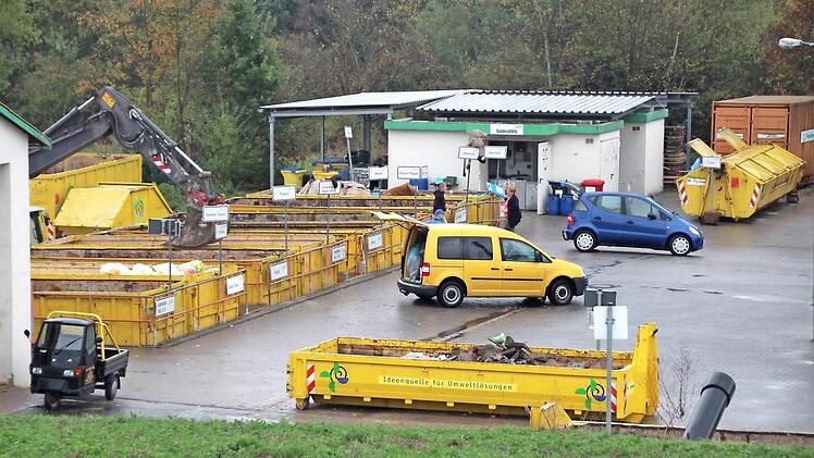 Auch der Wertstoffhof Medbach wurde 2018 von der Deutschen Umwelthilfe untersucht und in die Kategorie "guter bis sehr guter Bürgerservice" eingestuft.  Foto: Andreas Dorsch (Archiv)