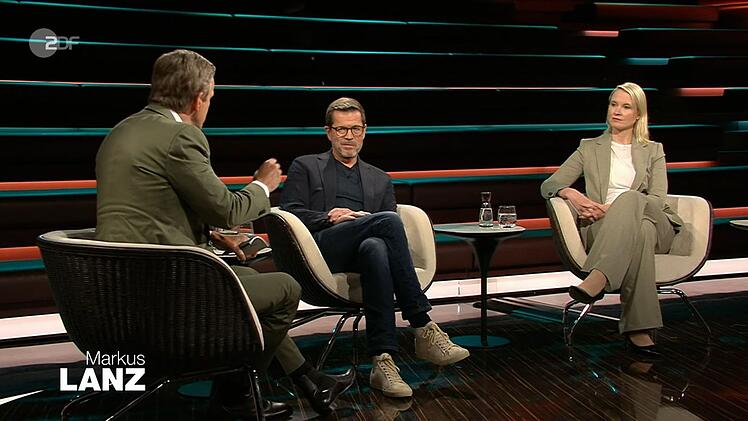 Markus Lanz hatte unter anderem Unternehmer Karl-Theodor zu Guttenberg und Journalistin Sonja Álvarez zu Gast.