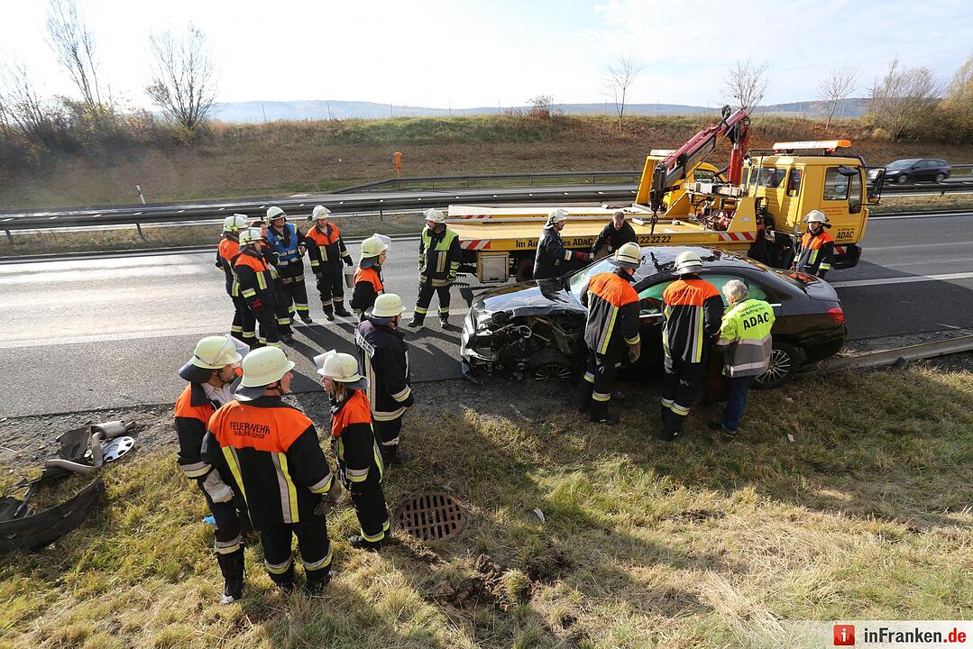 Autobahn-Geisterfahrt endet mit schwerem Unfall