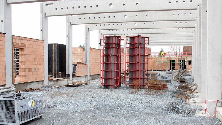 Das neue Feuerwehrhaus in Kronach spielt in den Finanzplanungen der Stadt Kronach eine gewichtige Rolle. Foto: Friedwald Schedel