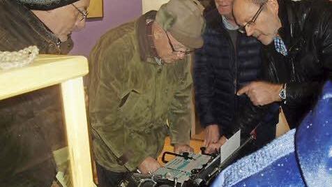 Auf Interesse stößt die Ausstellung mit historischen Schreibmaschinen in Königsberg. Sie ist nochmals geöffnet. Foto: Gerold Snater