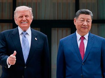 US-Pr&auml;sident Trump in China