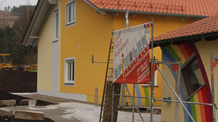 Im Außenbereich gibt es noch viel zu tun, einiges wird noch vor dem Winter erledigt.