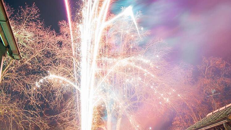 Silvester in den sch&ouml;nsten Farben. Foto: Alexander Muck.