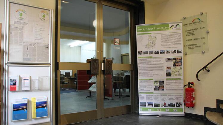 Der Eingangsbereich zum Bürgerbüro im Rathaus wird neu gestaltet. Foto: Ulrike Müller