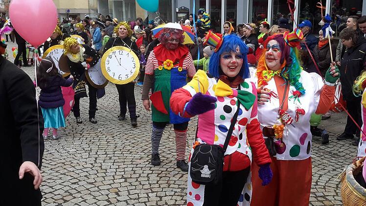 Faschingsumzug in Bad Brückenau. Foto: Rolf Pralle