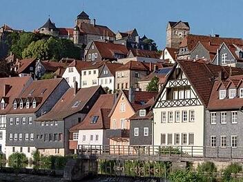 Das Stadtbild von Kronach mit der Festung Rosenberg im Hintergrund ist ein beliebtes Fotomotiv von Kronach auf Instagram.Foto: Instagram/gaby_sn_