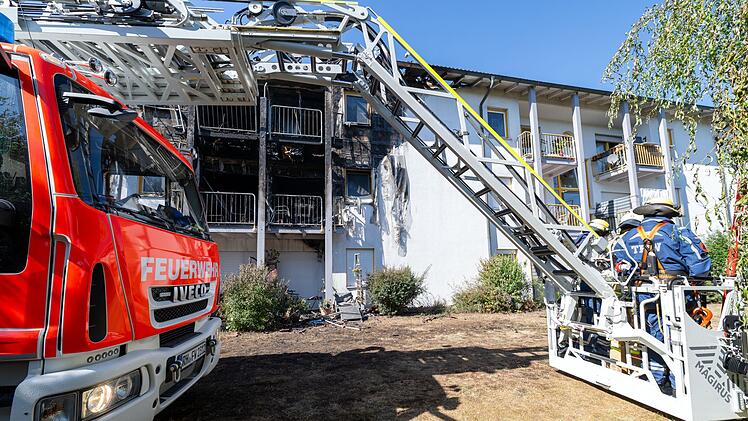 Brand in Seniorenwohnanlage