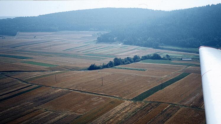Vor der Flurbereinigung. Foto: Archiv Ewald Kiesel