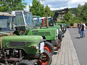 Rund um Traktoren dreht sich alles beim Treffen der Fendt-Freunde in Bad Bocklet. Dieses findet am 13. und 14. Juni statt.  Foto: Archiv Björn Hein