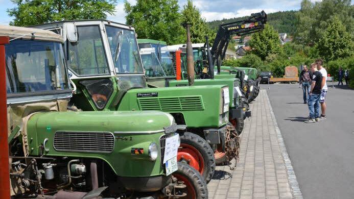 Rund um Traktoren dreht sich alles beim Treffen der Fendt-Freunde in Bad Bocklet. Dieses findet am 13. und 14. Juni statt.  Foto: Archiv Björn Hein