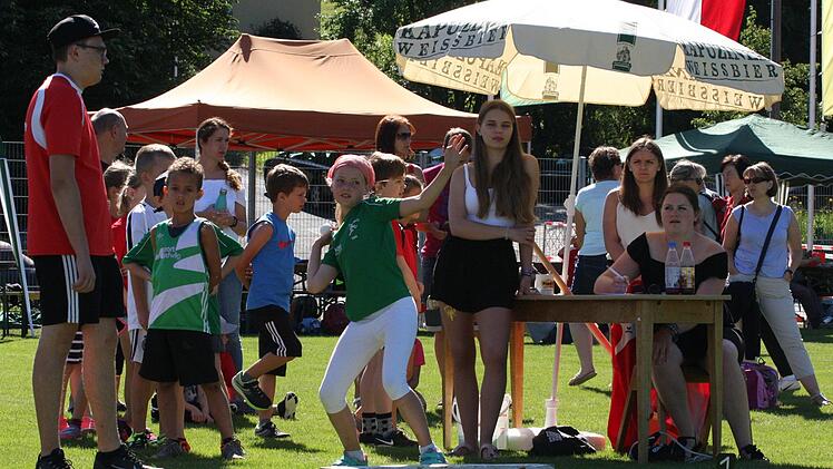 Die Kinderleichtathletik hat beim Leichtathletik-Sportfest in Ramsthal einen hohen Stellenwert.