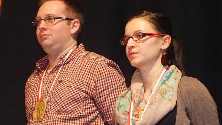 Verbandsorden des Fastnachtsverbandes Franken: Moritz Kaiser und Carina Bayer