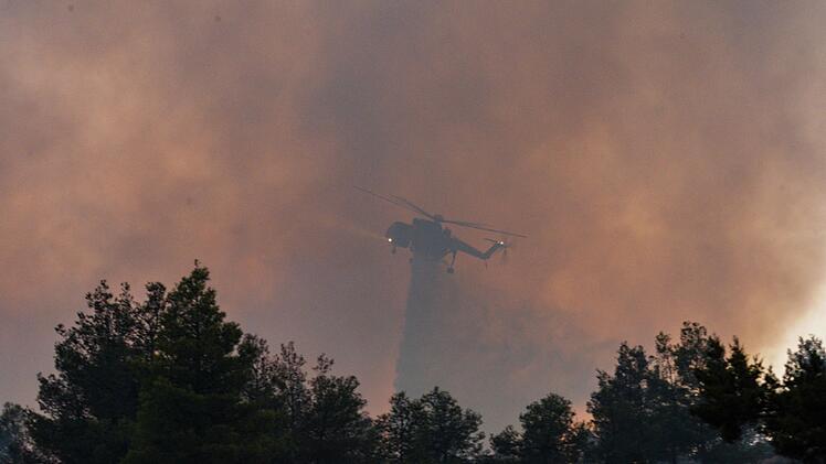 Waldbrand in Griechenland