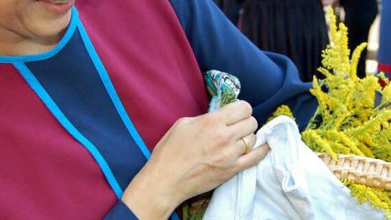 Katrin Johannes-Richter hatte eine Wasserflasche mit Traubenzucker im Korb versteckt. Foto: Sigismund von Dobschütz