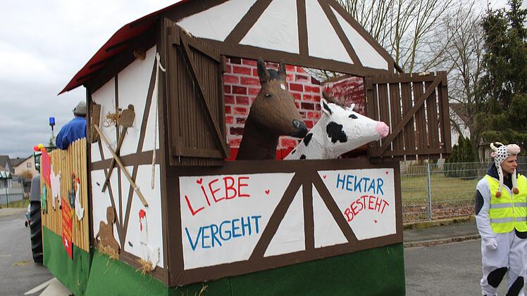 Beim Hirschaider FaschingsumzugWerner Baier