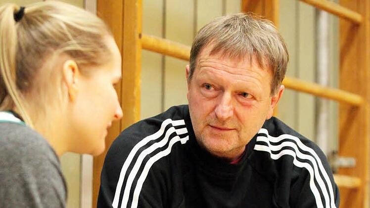Ulf Schabacker (r.) übernahm und wird auch in der neuen Saison der Trainer sein. Foto: sportpress