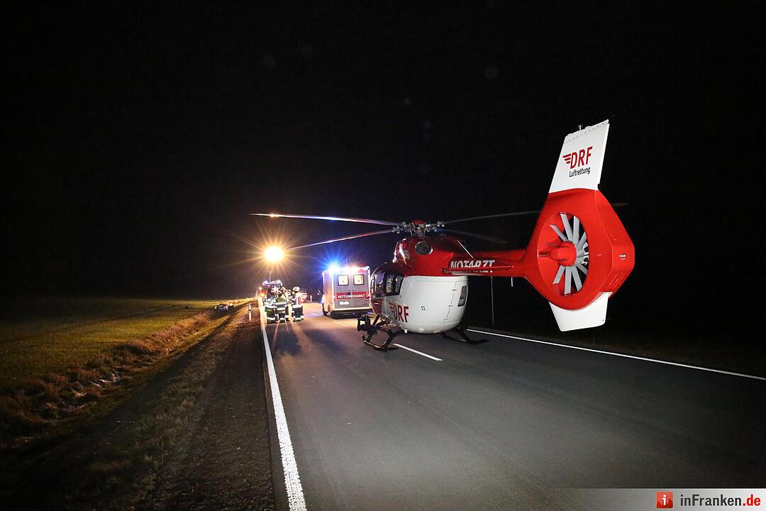 Autofahrer bei Köditz schwers verletzt