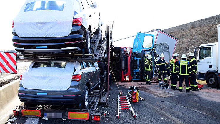 Lkw-Unfall auf A3: Vollsperrung Richtung Frankfurt