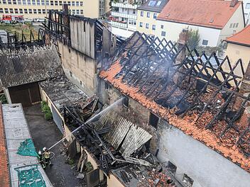 Großbrand in Bamberg
