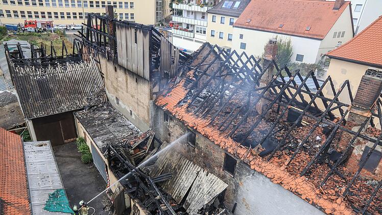 Großbrand in Bamberg