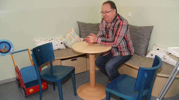 Impressionen aus dem neu gestalteten Familientreff  Foto: Sonja Adam