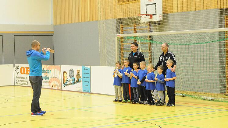 Schnappschüsse vom U-7-Turnier in der Saaletalhalle. Foto: ssp