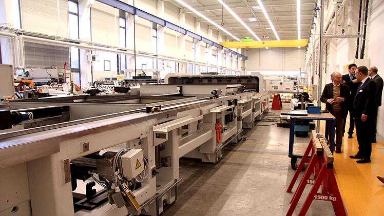 Impressionen vom Rundgang durch die Firma  Richard Sänger