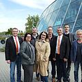 Von links: Hans Martin Gr&ouml;tsch (FREIE W&Auml;HLER Bayern), Heike Fuchs (FW), Thomas Schinner (FW), Gudrun Bruns (FAB), Ralf Gruner (FAB), Frank Stumpf (FW), Jan Friedrich (FAB) und Albert Rambacher (FAB)