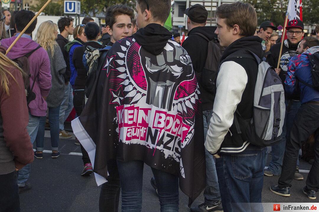 Drei Kundegebungen am Donnerstag in Fuerth - Polizei zieht positive Bilanz