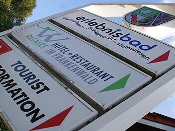 Tourist-Information und "Wagners Hotel" in Steinwiesen ziehen eine Zwischenbilanz. Foto: Marco Meißner