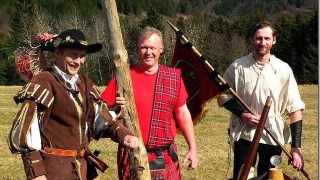 Die drei Ideengeber und Veranstalter des Nordwald Spektakulums (von links): Stephan Roger, Steven Größner und Holger Wagner   Foto: Wunder