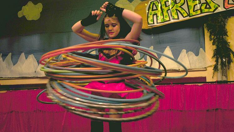 Akrobatik vom Feinsten bot Chiara Lauenburger vom Circus Lauenburger. Fotos: Ulrike Langer
