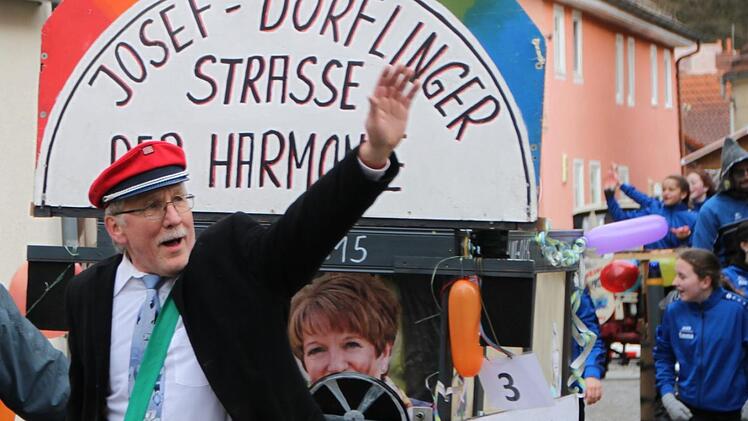 Faschingsumzug in Bad Brückenau 2019 Foto: Ulrike Müller