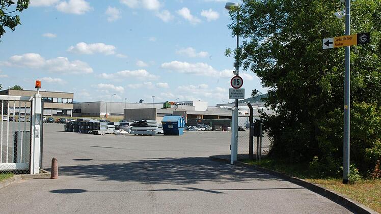 Das Gehrlicher-Unternehmensgelände in der Austraße in Neustadt bei Coburg - einst das Siemens-Gelände.