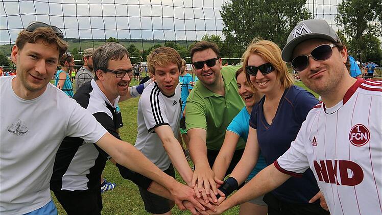 Volleyball-Freiluftturnier