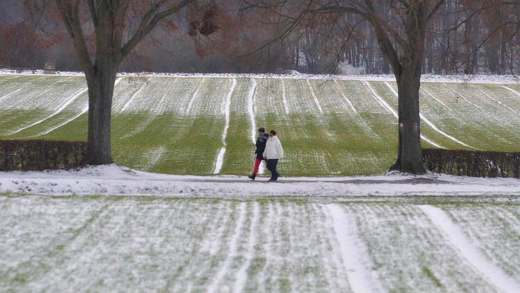 Auf dem Wallfahrtsweg nach Vierzehnheiligen.  Foto: Harald Koch