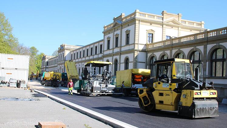 Eindrücke von der Baustelle Luitpoldbad. Foto: Ralf Ruppert