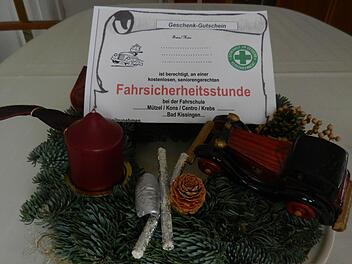 Die Kreisverkehrswacht schlägt vor, Senioren zu Weihnachten Sicherheit im Verkehr zu schenken: Mit einem Sicherheitstraining. Edgar Kast