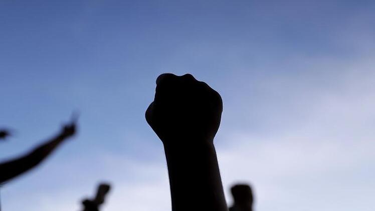 Die Stadt Schweinfurt hat eine Demo am Samstag kurzfristig verboten. Die Polizei zeigte vor Ort starke Präsenz